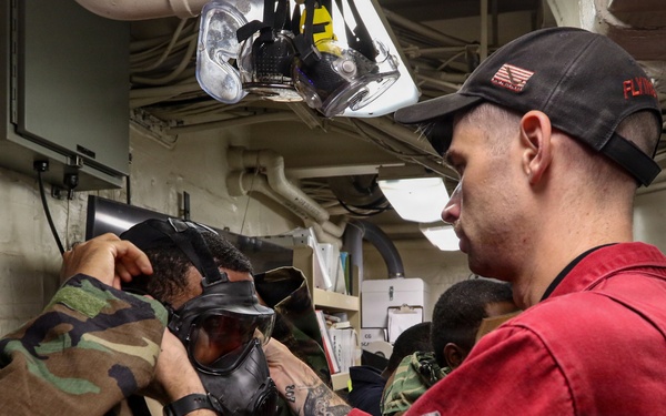 Frank E. Petersen Jr. hosts CBR training