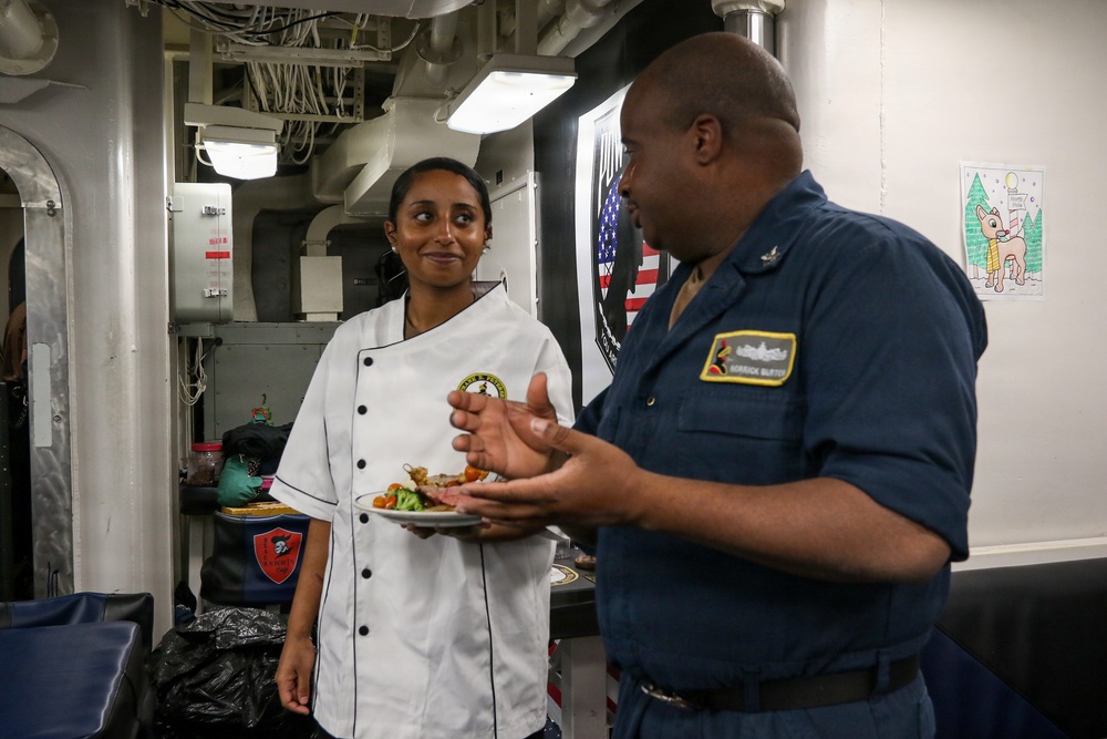 Frank E. Petersen Jr. hosts December birthday celebration