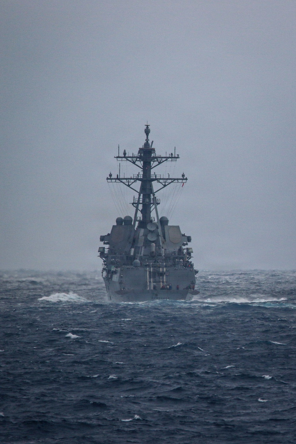 Frank E. Petersen Jr. conducts routine operations