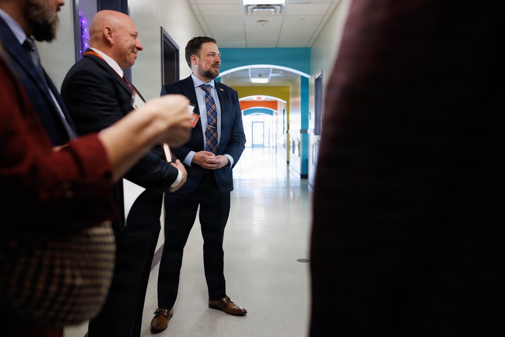 Deputy Assistant Secretary of War for Military Community &amp; Family Policy visits MCB Quantico