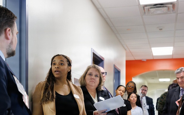 Deputy Assistant Secretary of War for Military Community &amp; Family Policy visits MCB Quantico