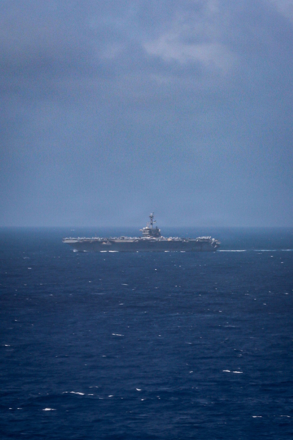 Carrier Strike Group 3 transits the South China Sea
