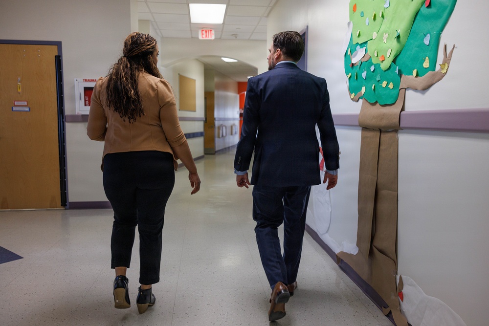 Deputy Assistant Secretary of War for Military Community &amp; Family Policy visits MCB Quantico