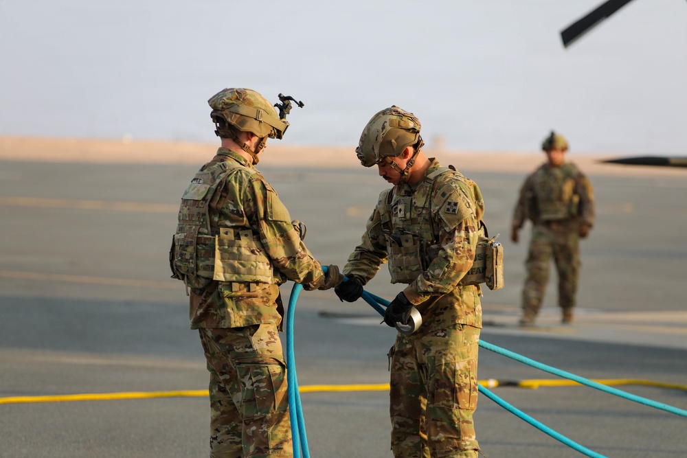 Task Force Saker (404 ASB) conducts UMARK training