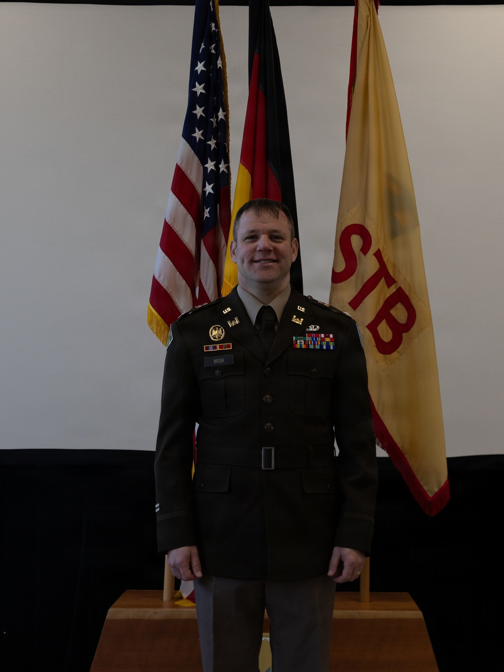 Lt. Col Marshall Wish Promotion