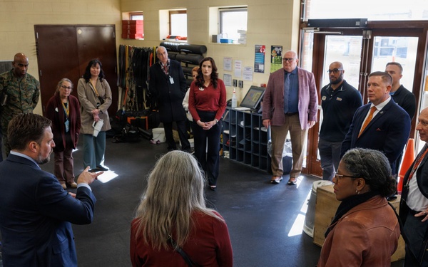 Deputy Assistant Secretary of War for Military Community &amp; Family Policy visits MCB Quantico