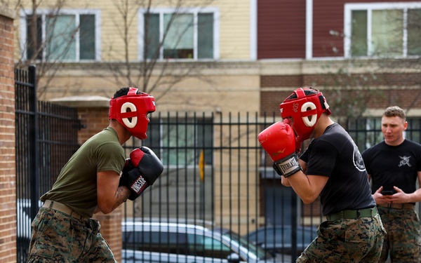 U.S. Marine Corps Silent Drill Selection