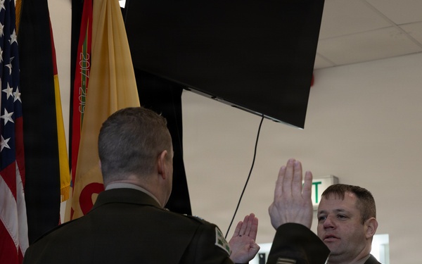 Lt. Col Marshall Wish Promotion