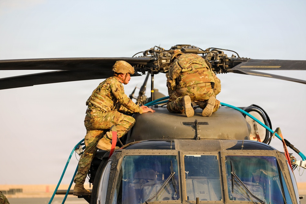 Task Force Saker (404 ASB) conducts UMARK training