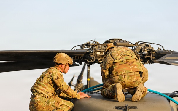 Task Force Saker (404 ASB) conducts UMARK training