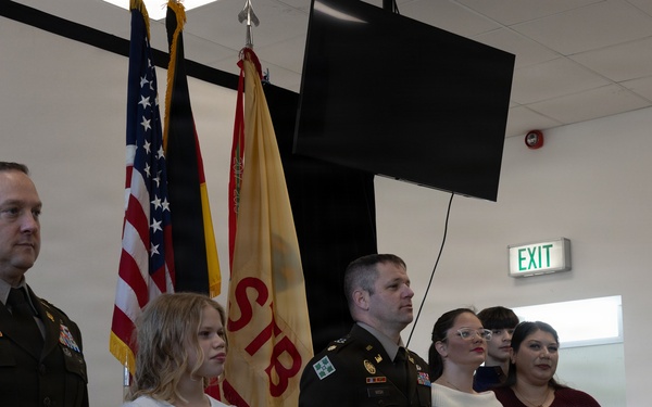 Lt. Col Marshall Wish Promotion