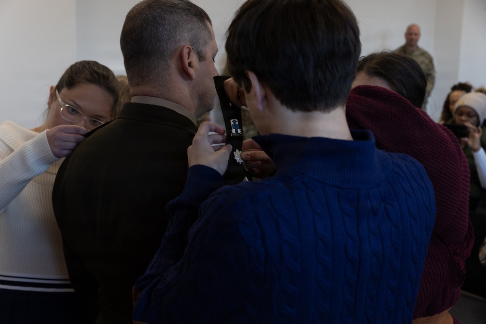 Lt. Col Marshall Promotion