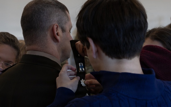 Lt. Col Marshall Promotion