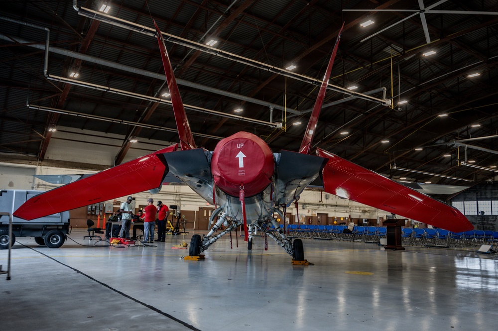 AETC holds T-7A Red Hawk, official arrival ceremony, marking new era in pilot