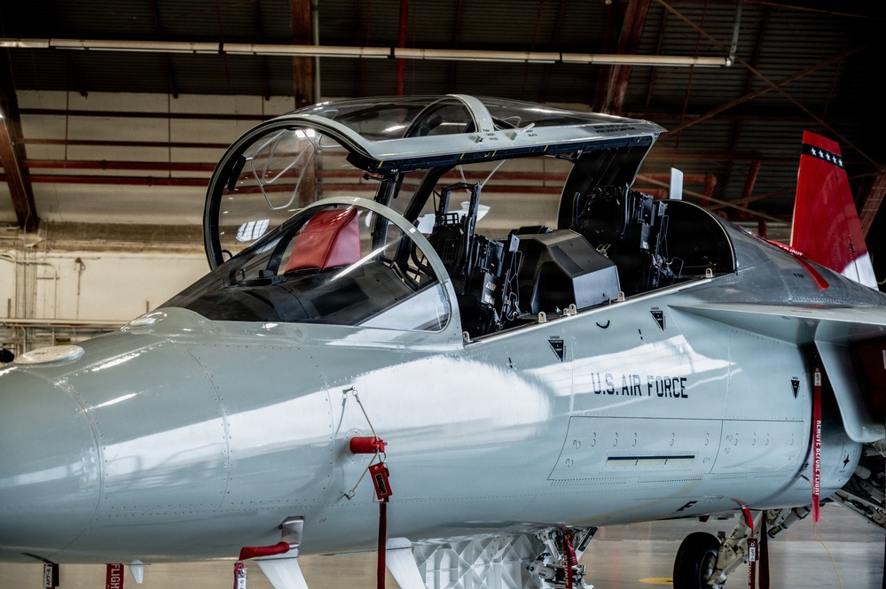 AETC holds T-7A Red Hawk, official arrival ceremony, marking new era in pilot
