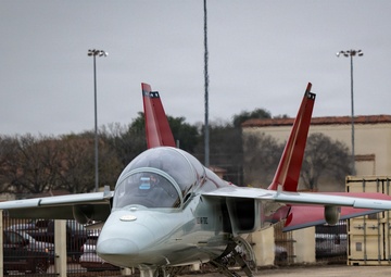 AETC holds T-7A Red Hawk, official arrival ceremony, marking new era in pilot