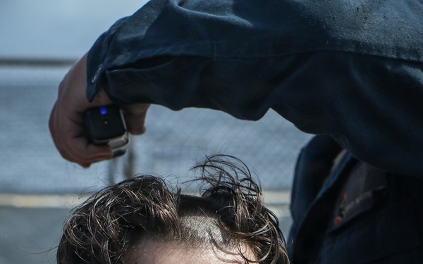 Frank E. Petersen Jr. hosts MWR event