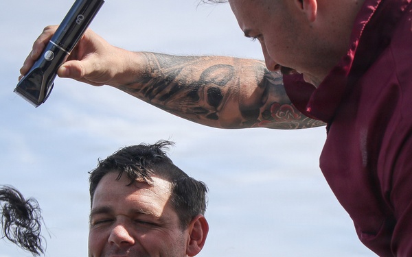 Frank E. Petersen Jr. hosts MWR event