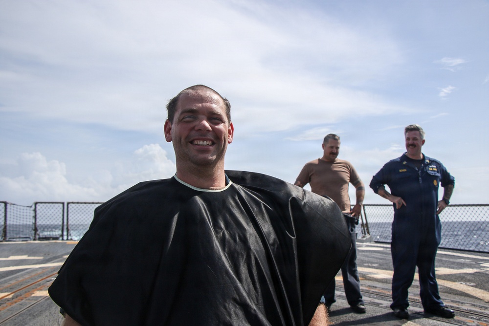 Frank E. Petersen Jr. hosts MWR event