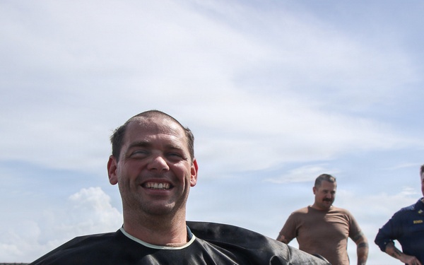 Frank E. Petersen Jr. hosts MWR event