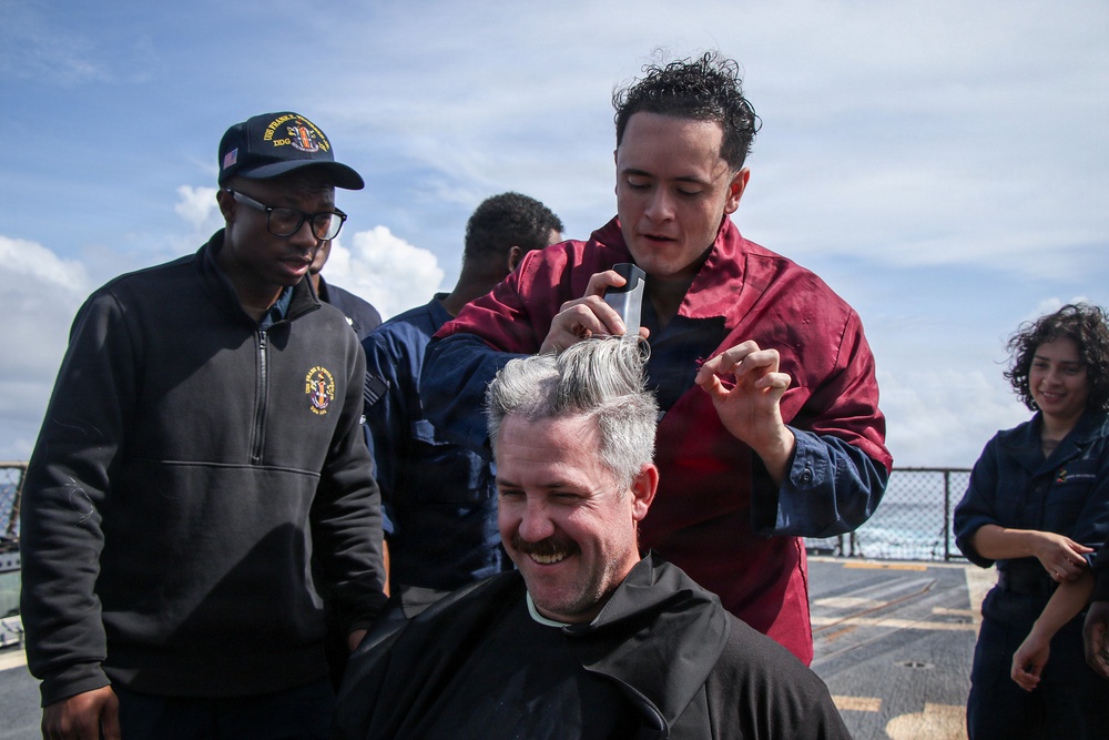 Frank E. Petersen Jr. hosts MWR event