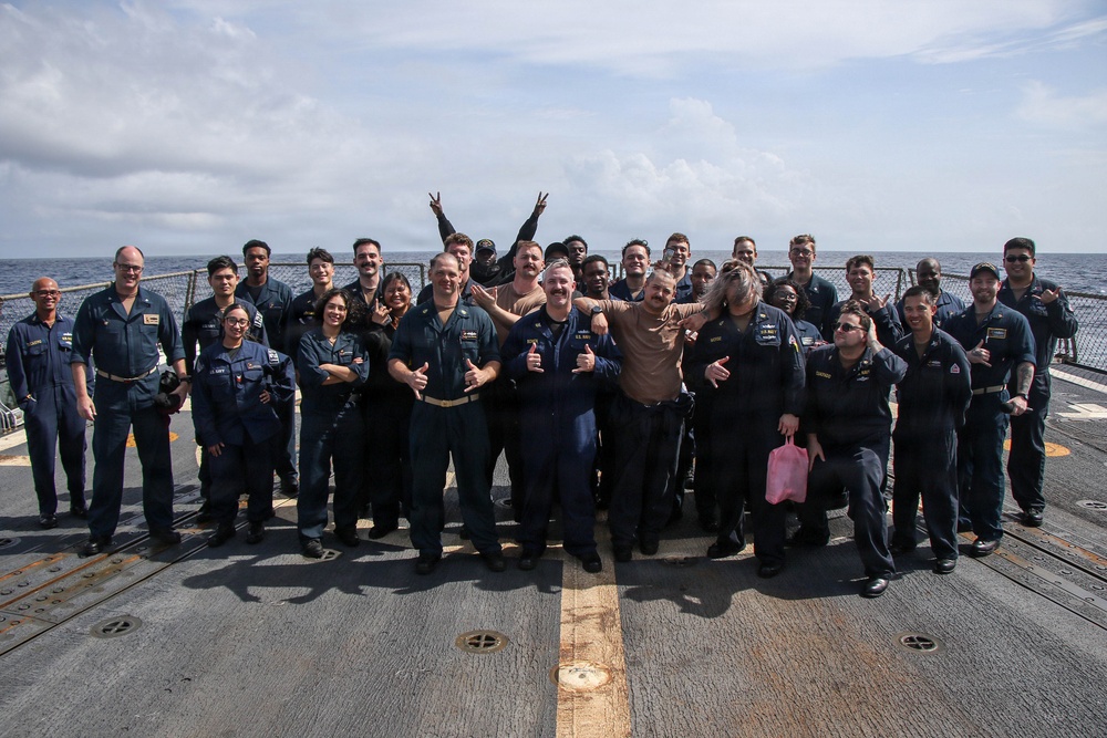 Frank E. Petersen Jr. hosts MWR event