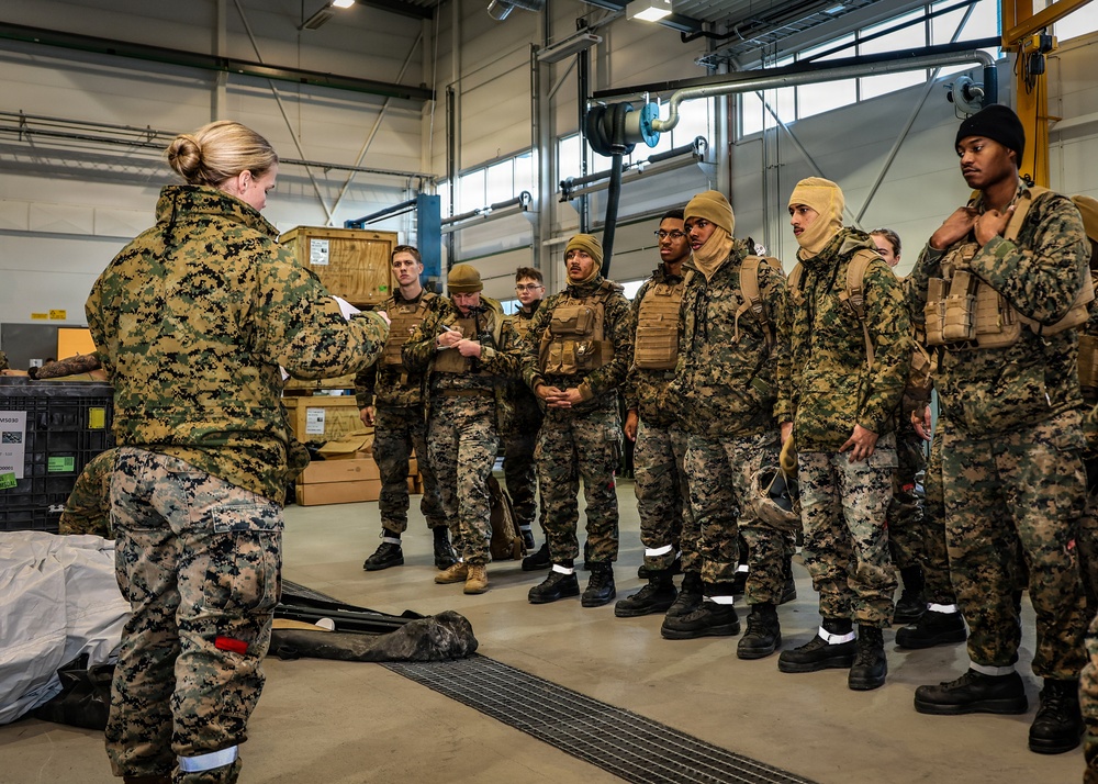 U.S. Marines Prepare and Execute Convoy Operations in Support of Cold Response 26