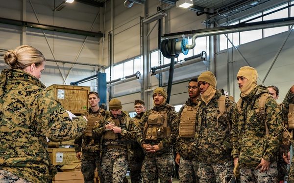 U.S. Marines Prepare and Execute Convoy Operations in Support of Cold Response 26