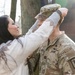 Army nurse promoted during field training exercise in Germany