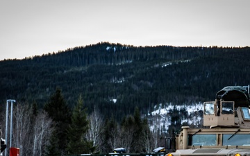U.S. Marines Prepare and Execute Convoy Operations in Support of Cold Response 26