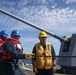 Frank E. Petersen Jr. conducts replenishment-at-sea