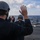 Frank E. Petersen Jr. conducts reenlistment ceremony