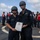 Frank E. Petersen Jr. conducts reenlistment ceremony