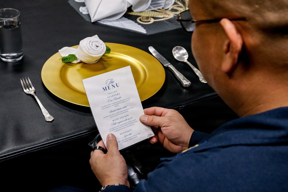 Frank E. Petersen Jr. conducts routine operations