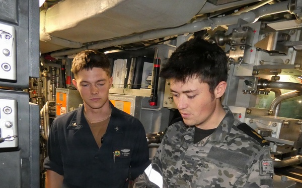 USS Vermont (SSN 792) Submarine Maintenance Period in Western Australia