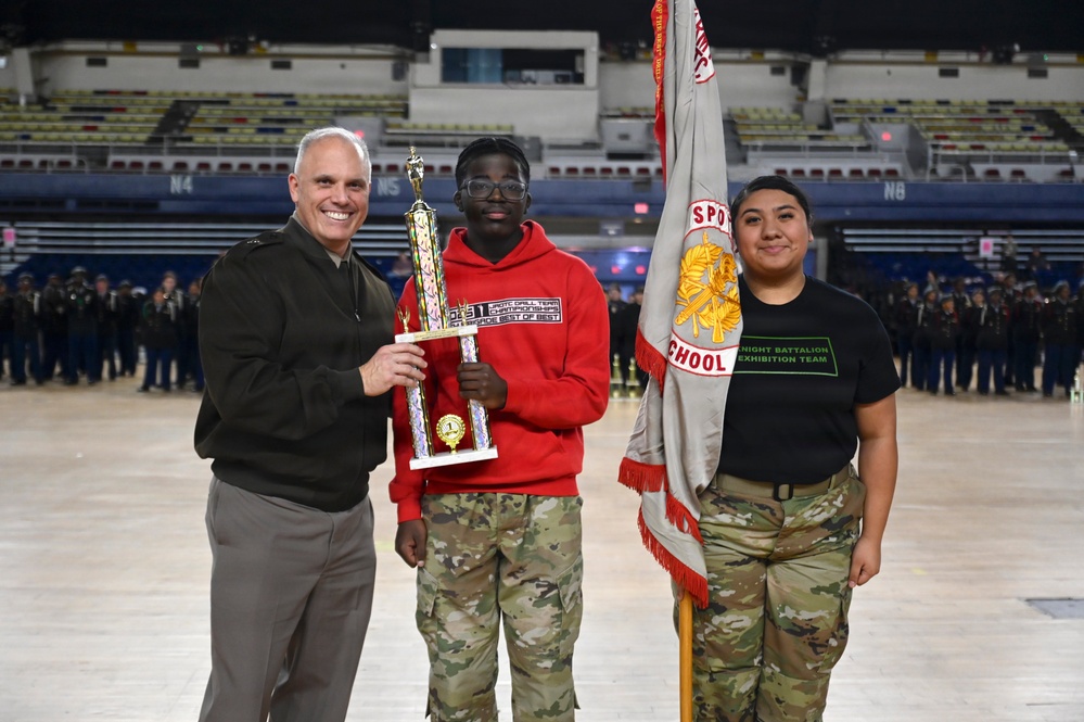 2026 JROTC “Best of the Best” Drill Competition brings the region's top cadets to D.C. Armory