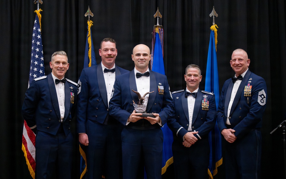 The 124th Fighter Wing's Outstanding Airmen of the Year