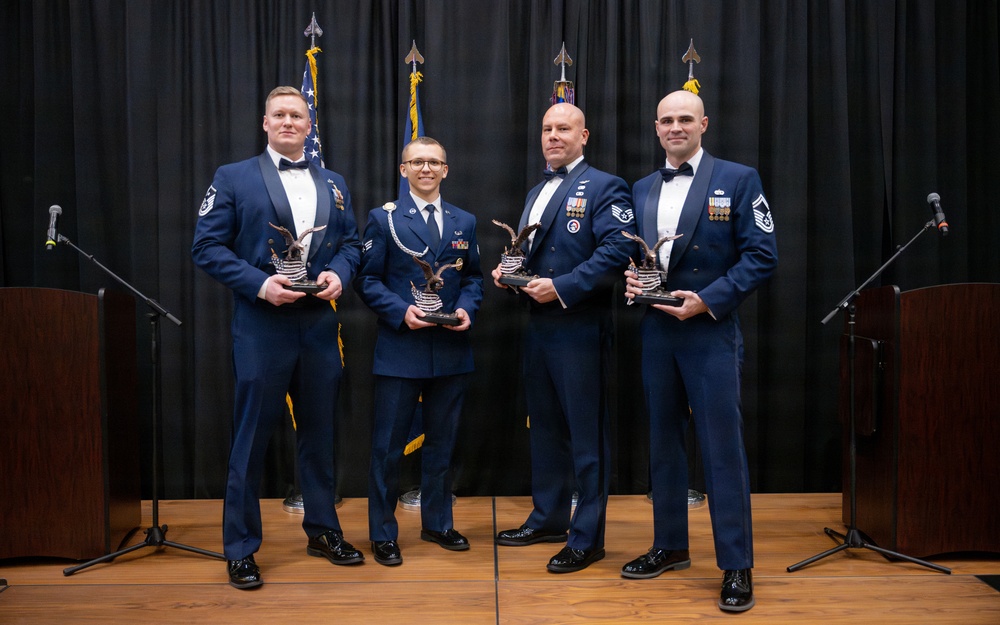 The 124th Fighter Wing's Outstanding Airmen of the Year