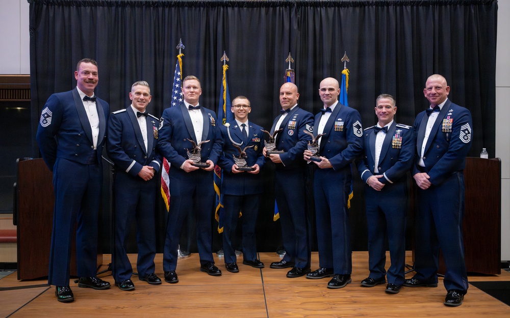 The 124th Fighter Wing's Outstanding Airmen of the Year