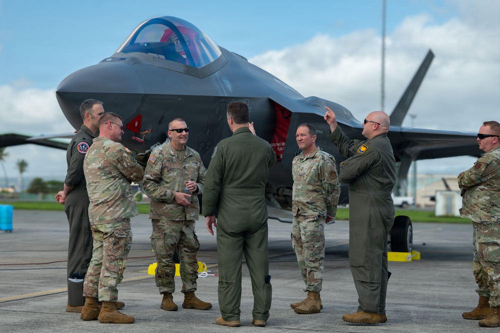 The Adjutant General Observes Sentry Aloha 26-1 at Joint Base Pearl Harbor-Hickam, Hawaii