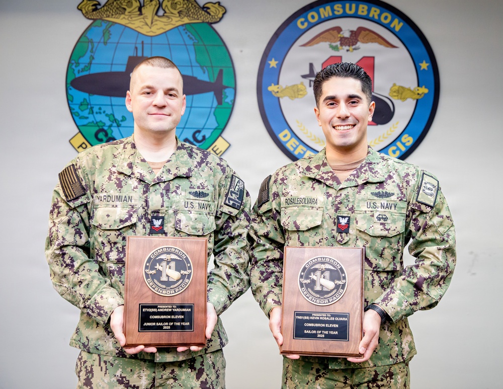 Commander, Submarine Squadron 11 Staff Sailors of the Year