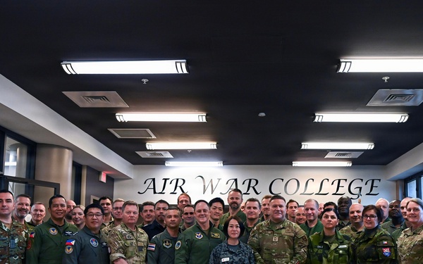 International Air and Space Attaches tour Air University