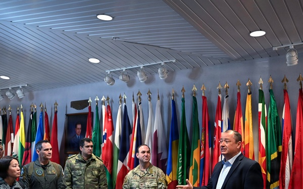 International Air and Space Attaches tour Air University