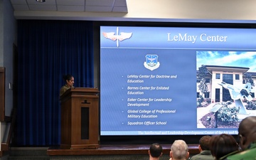 International Air and Space Attaches tour Air University