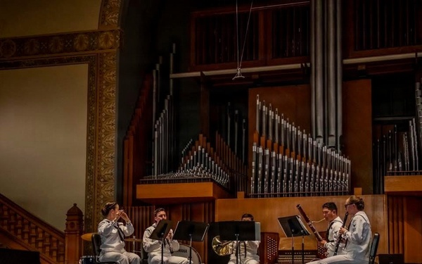 Navy Band Northeast Performs for Navy Week Syracuse