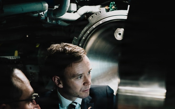 United Kingdom House of Commons Defense Committee Members tour USS Vermont