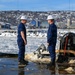Master Chief Petty Officer of the Coast Guard conducts unit visits in Duluth, Minnesota