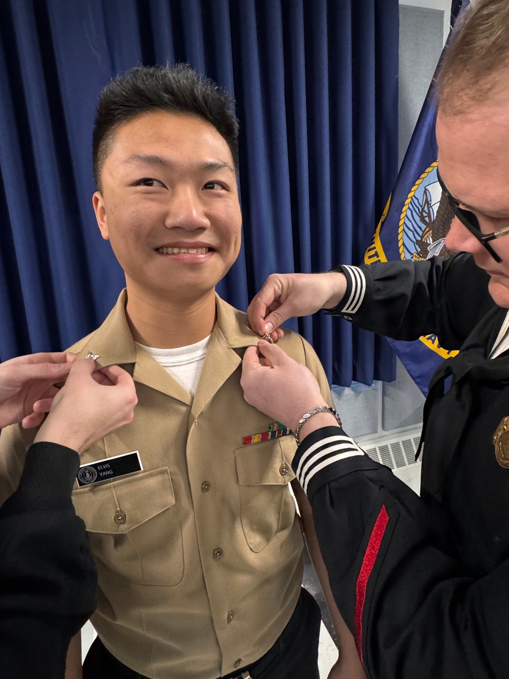 MU2 Elvis Yang Pinning Ceremony