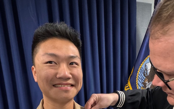 MU2 Elvis Yang Pinning Ceremony