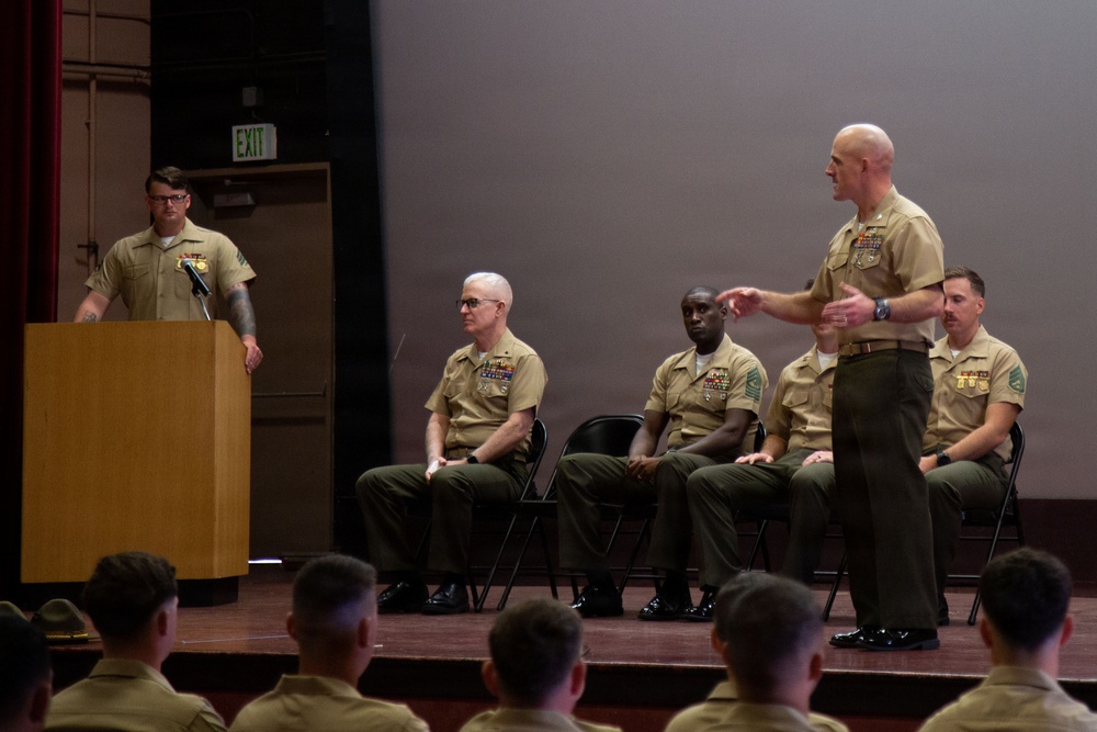 Marine Corps Marksmanship Competition Ceremony 2026